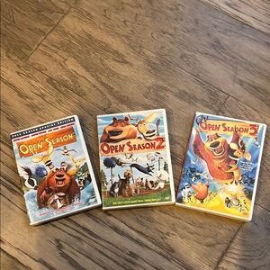 Open Season DVD Collection for Kids Set of 3
